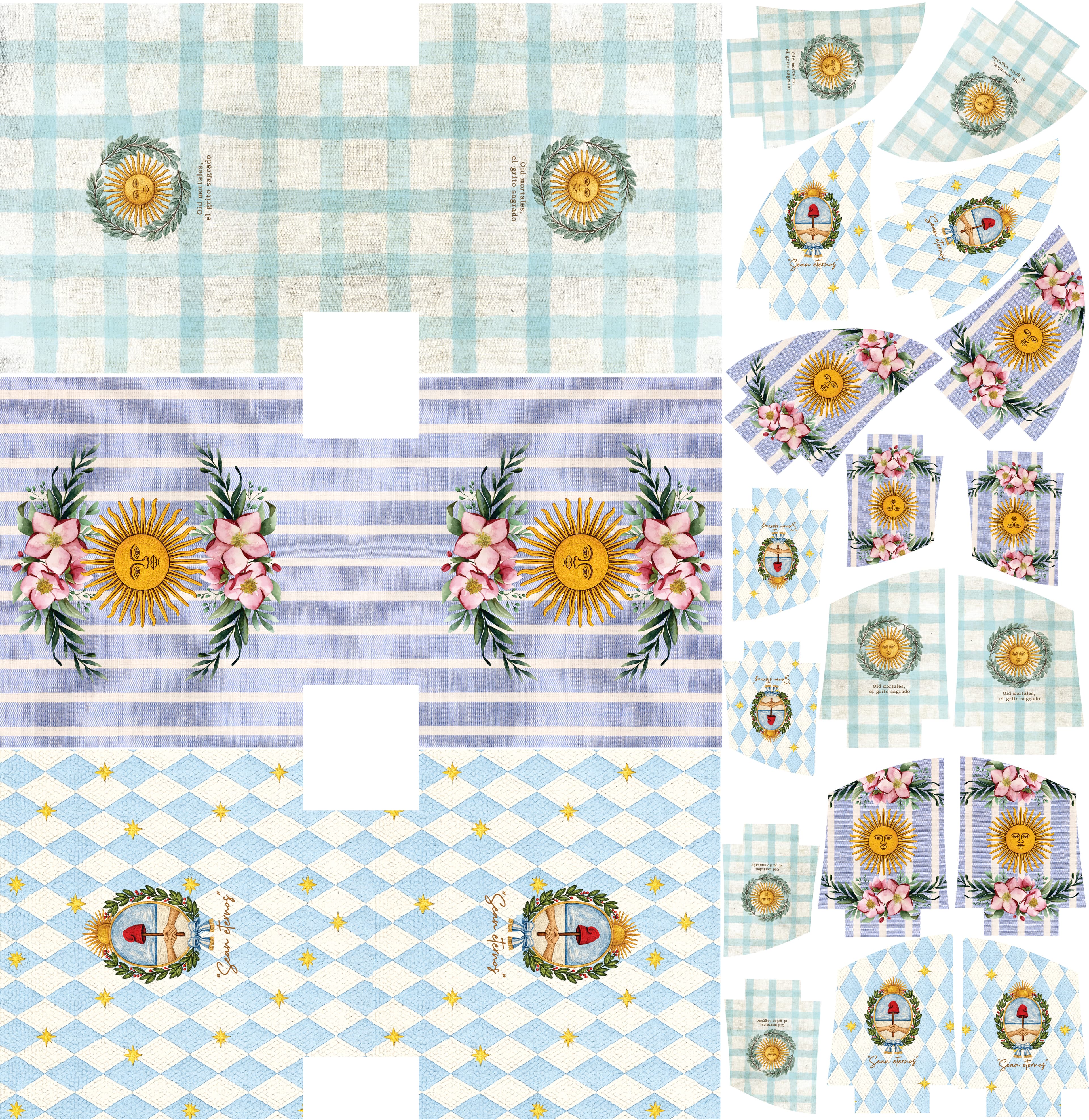 SETS PARA SUBLIMAR MATERO ARG